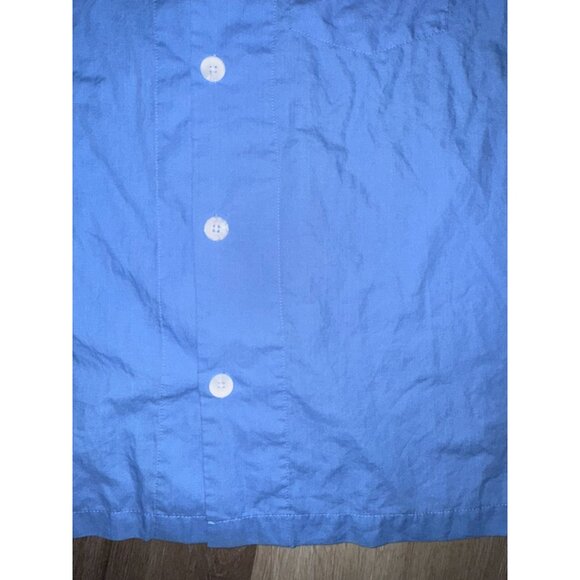 Fruit Of The Loom Mens Blue Pajama Set M Cotton & Polyester - Picture 3 of 6